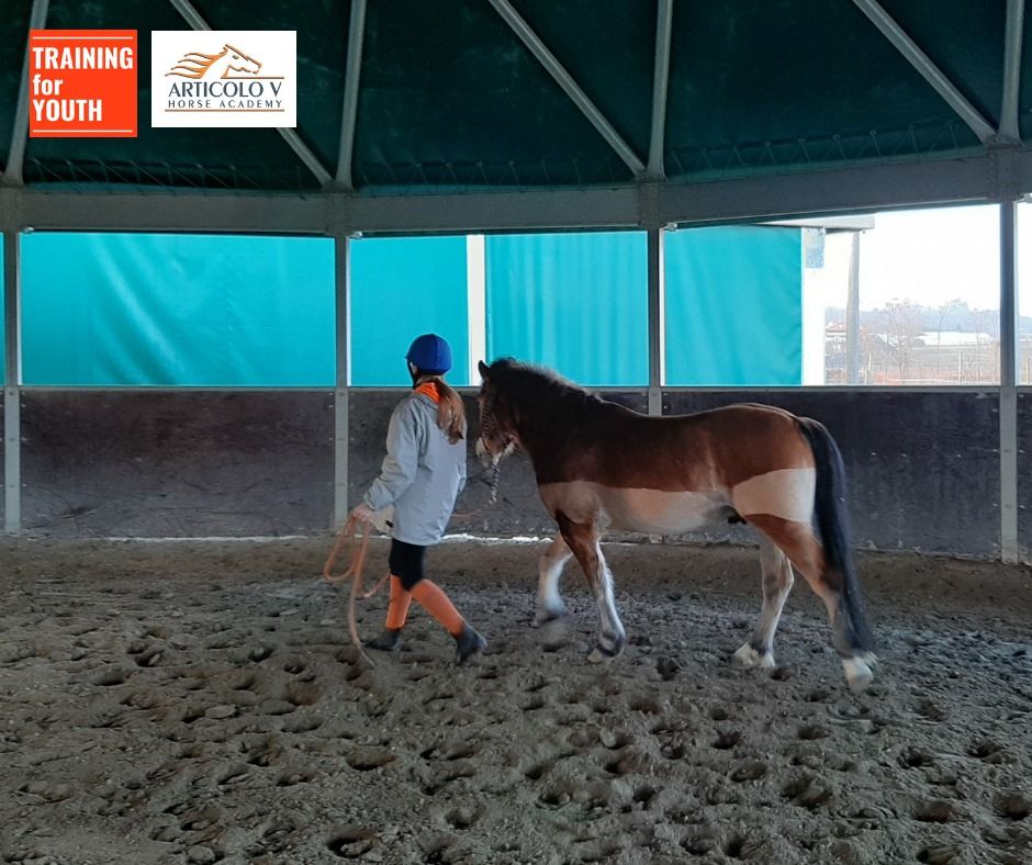 Ragazza con cavallo